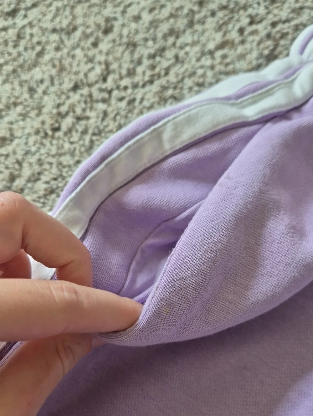 Adidas Lavender 3-purple Hoodie & Joggers Set